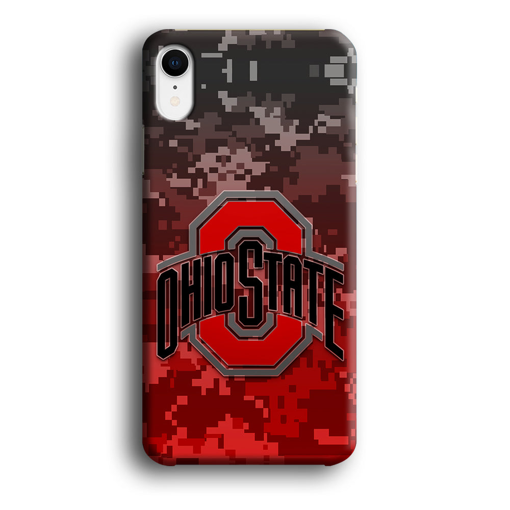Ohio State Pixel Art iPhone XR Case-Phone Case-3D Case-Altracase