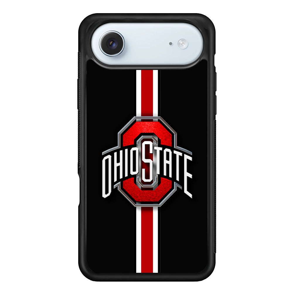 Ohio State White Red Line iPhone 17 Air Case - Altracase