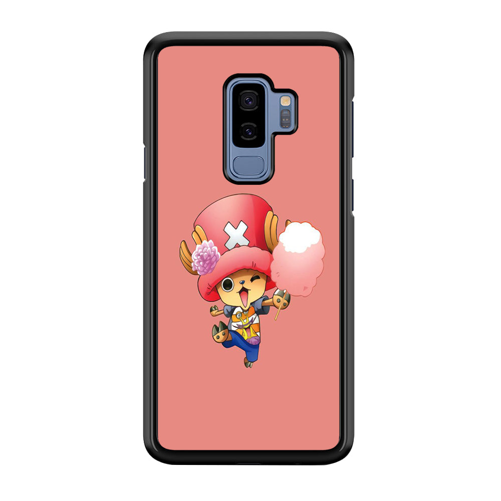 One Piece - Tony Tony Chopper 002 Samsung Galaxy S9 Plus Case-Phone Case-Rubber Black (2D Case)-Altracase