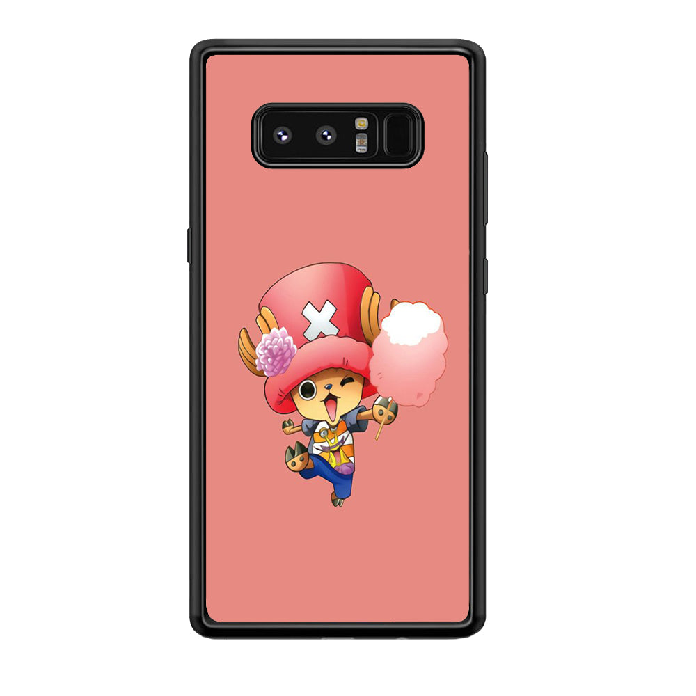 One Piece - Tony Tony Chopper 002 Samsung Galaxy Note 8 Case-Phone Case-Rubber Black (2D Case)-Altracase