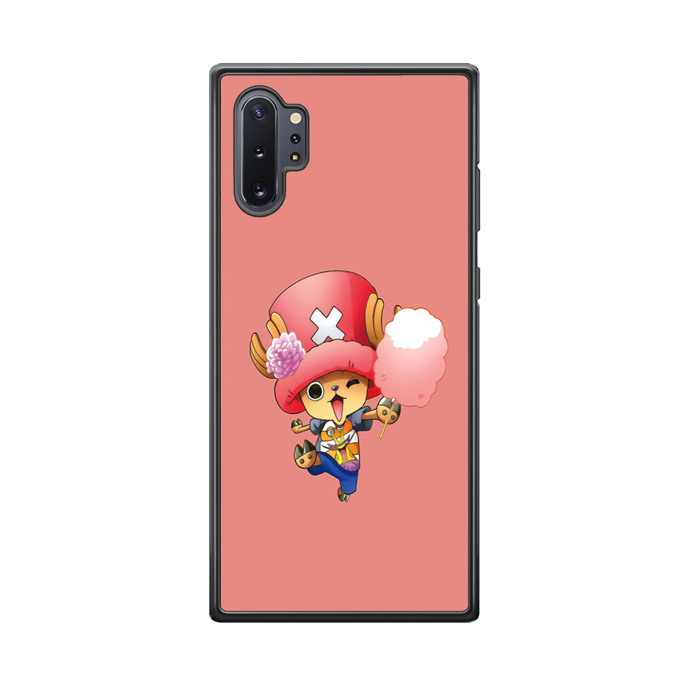 One Piece - Tony Tony Chopper 002 Samsung Galaxy Note 10 Plus Case-Phone Case-Rubber Black (2D Case)-Altracase