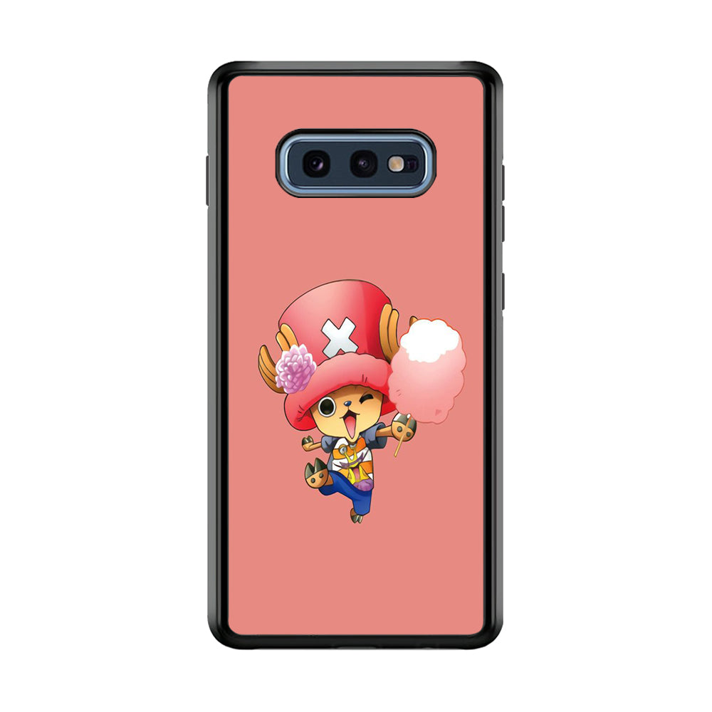 One Piece - Tony Tony Chopper 002 Samsung Galaxy S10E Case-Phone Case-Rubber Black (2D Case)-Altracase