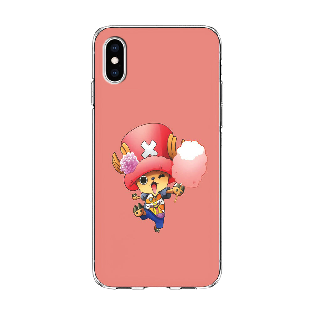 One Piece - Tony Tony Chopper 002 iPhone Xs Case-Phone Case-Clear Soft Case-Altracase