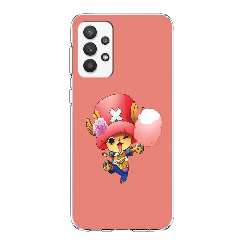 One Piece - Tony Tony Chopper 002 Samsung Galaxy A32 Case-Phone Case-Clear Soft Case-Altracase