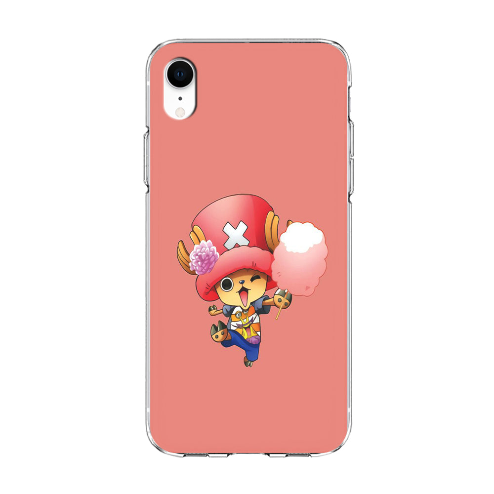 One Piece - Tony Tony Chopper 002 iPhone XR Case-Phone Case-Clear Soft Case-Altracase