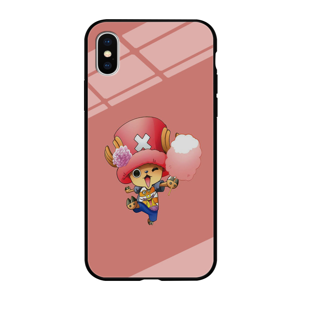 One Piece - Tony Tony Chopper 002 iPhone Xs Case-Phone Case-Tempered Glass Case-Altracase