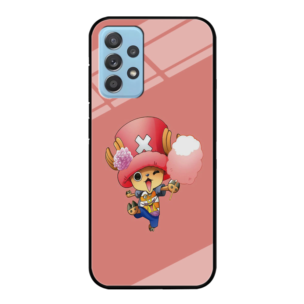 One Piece - Tony Tony Chopper 002 Samsung Galaxy A72 Case-Phone Case-Tempered Glass Case-Altracase