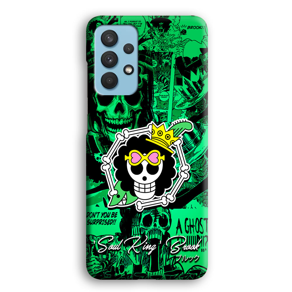 One Piece Brook Logo Comic Samsung Galaxy A32 Case-Phone Case-3D Case-Altracase