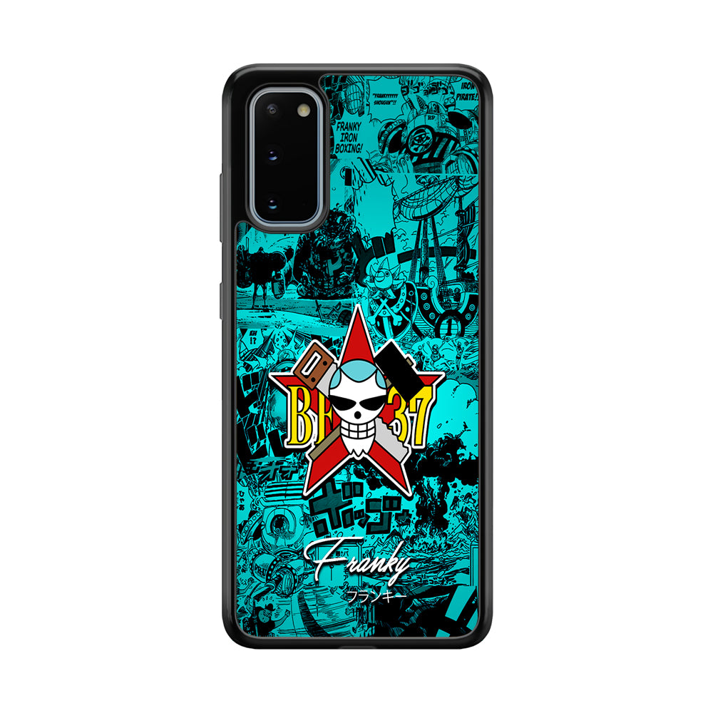One Piece Franky Logo Comic Samsung Galaxy S20 Case-Phone Case-Tempered Glass Case-Altracase