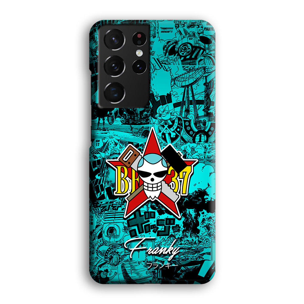One Piece Franky Logo Comic Samsung Galaxy S21 Ultra Case-Phone Case-3D Case-Altracase