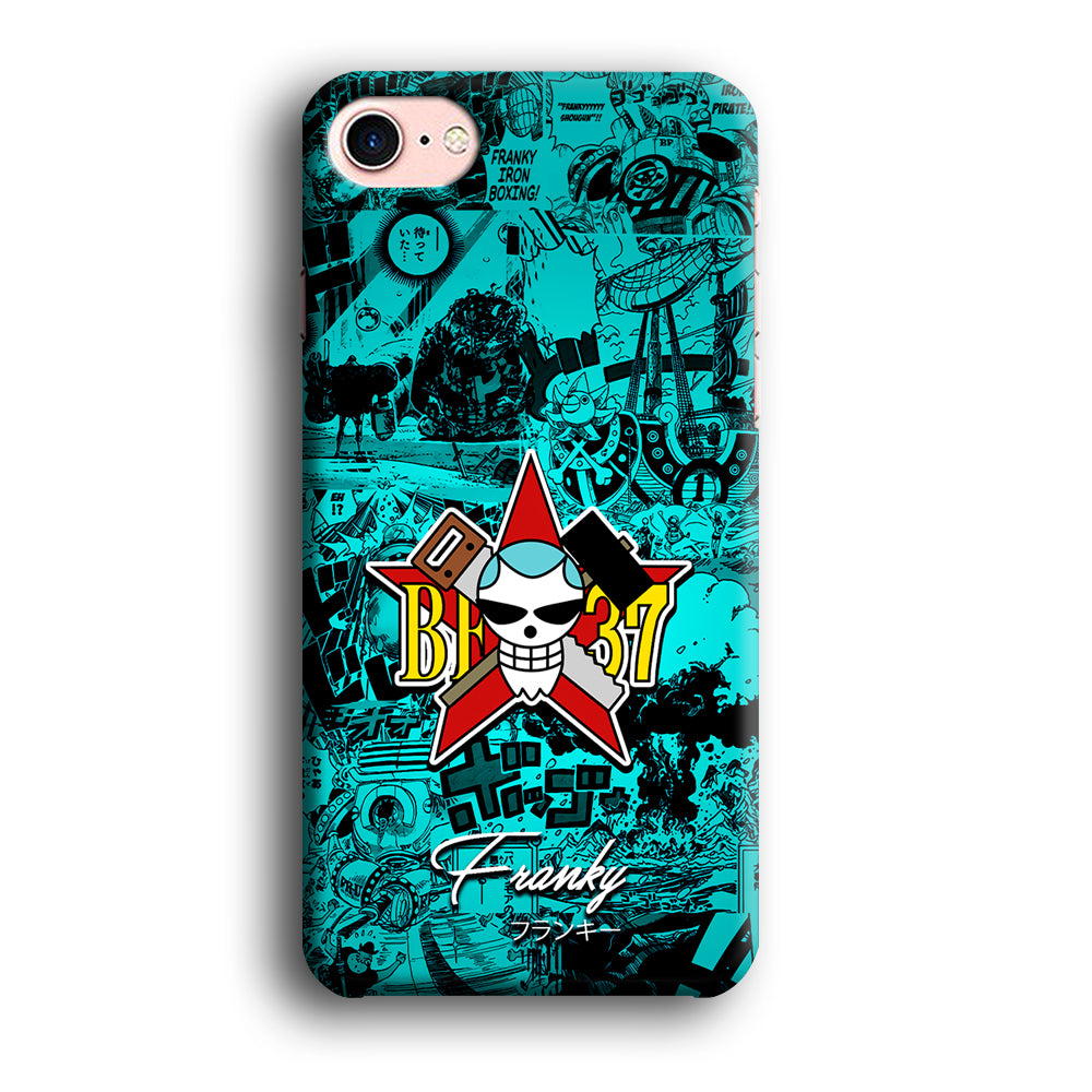 One Piece Franky Logo Comic iPhone SE 3 2022 Case-Phone Case-3D Case-Altracase