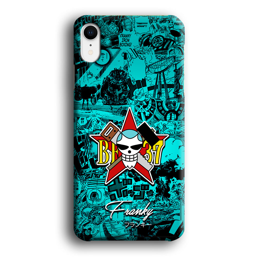 One Piece Franky Logo Comic iPhone XR Case-Phone Case-3D Case-Altracase