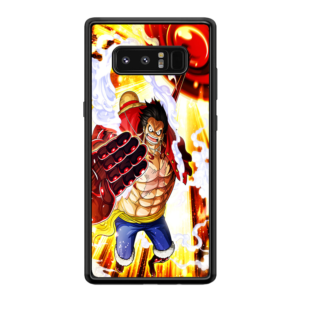One Piece Luffy Gear Fourth Samsung Galaxy Note 8 Case-Phone Case-Tempered Glass Case-Altracase