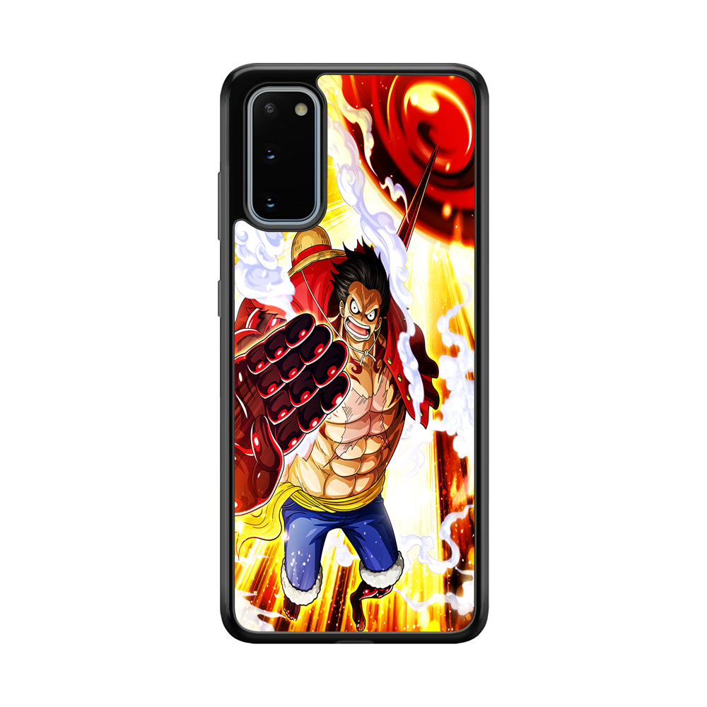 One Piece Luffy Gear Fourth Samsung Galaxy S20 Case-Phone Case-Tempered Glass Case-Altracase