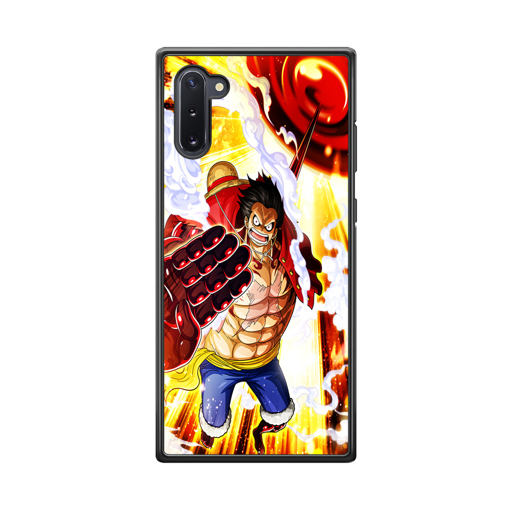 One Piece Luffy Gear Fourth Samsung Galaxy Note 10 Case-Phone Case-Tempered Glass Case-Altracase