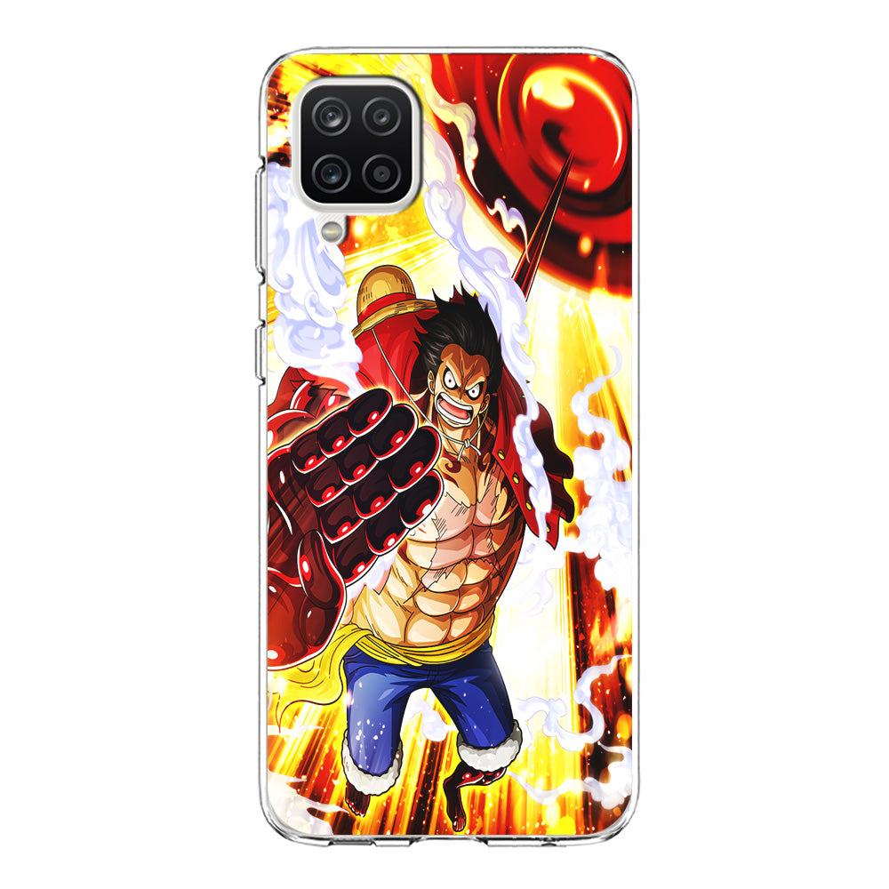 One Piece Luffy Gear Fourth Samsung Galaxy A12 Case-Phone Case-Clear Soft Case-Altracase