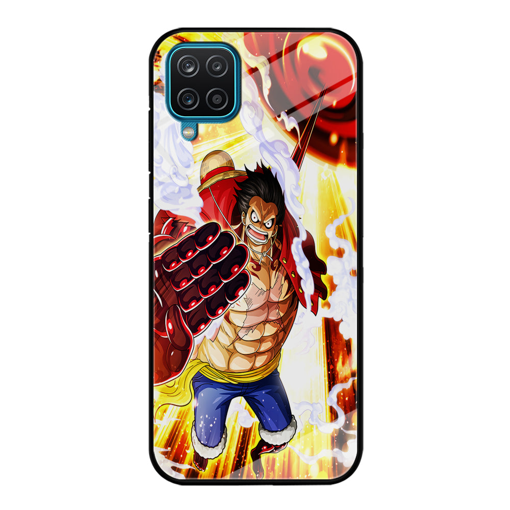 One Piece Luffy Gear Fourth Samsung Galaxy A12 Case-Phone Case-Tempered Glass Case-Altracase