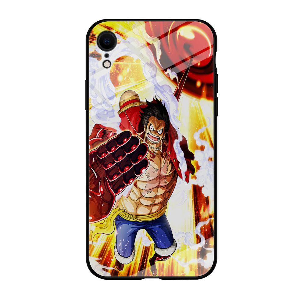 One Piece Luffy Gear Fourth iPhone XR Case-Phone Case-Tempered Glass Case-Altracase