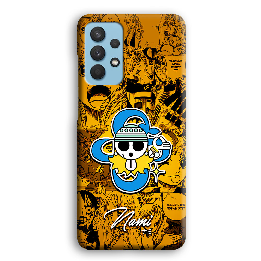 One Piece Nami Logo Comic Samsung Galaxy A32 Case-Phone Case-3D Case-Altracase