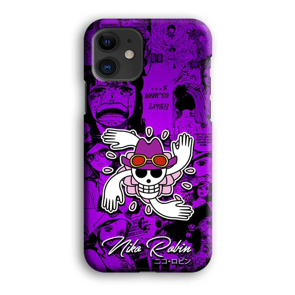 One Piece Robin Comic iPhone 12 Mini Case-Phone Case-3D Case-Altracase