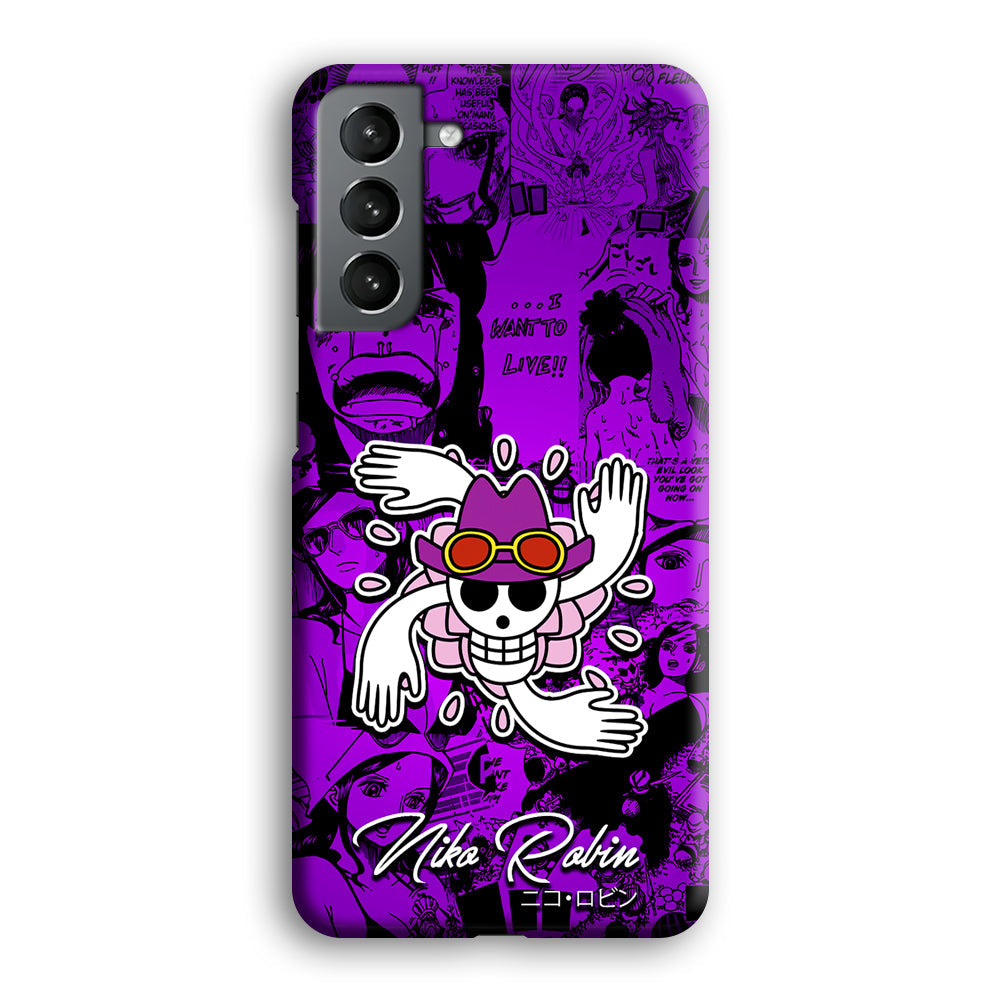One Piece Robin Comic Samsung Galaxy S23 Plus Case-Phone Case-3D Case-Altracase