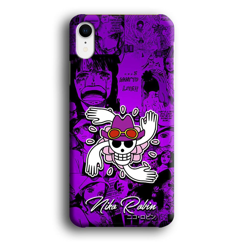 One Piece Robin Comic iPhone XR Case-Phone Case-3D Case-Altracase