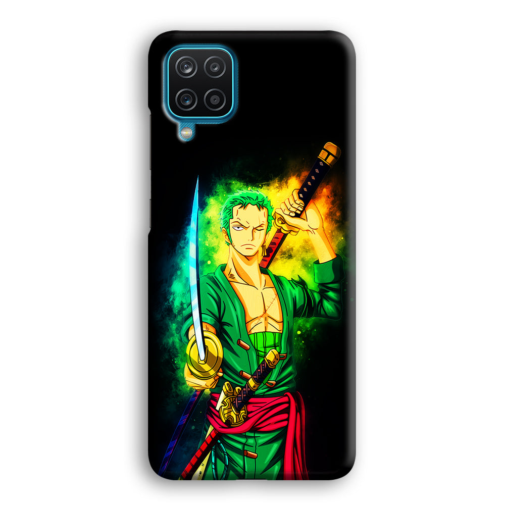 One Piece Roronoa Zoro Art Samsung Galaxy A12 Case-Phone Case-3D Case-Altracase