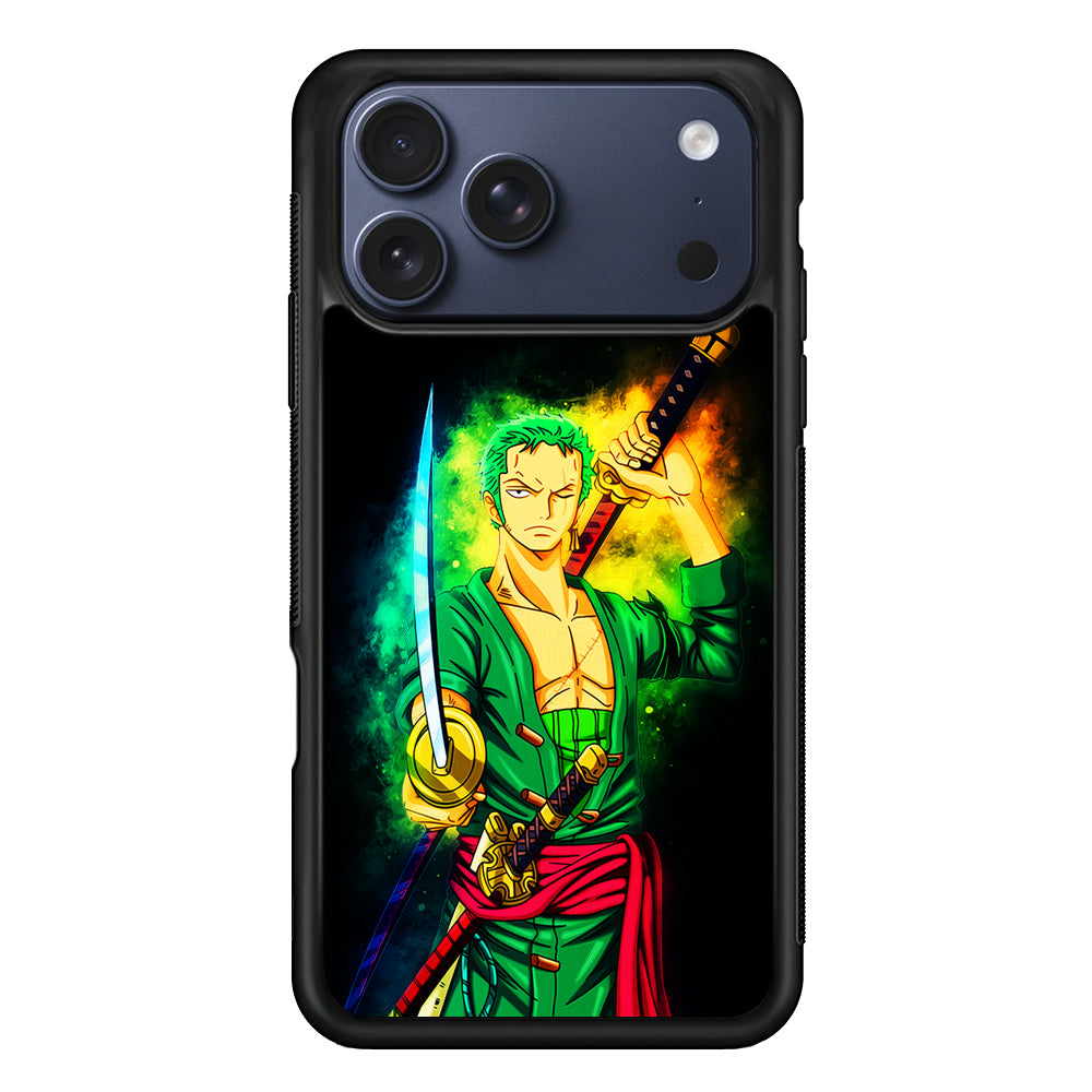 One Piece Roronoa Zoro Art iPhone 17 Pro Case - Altracase