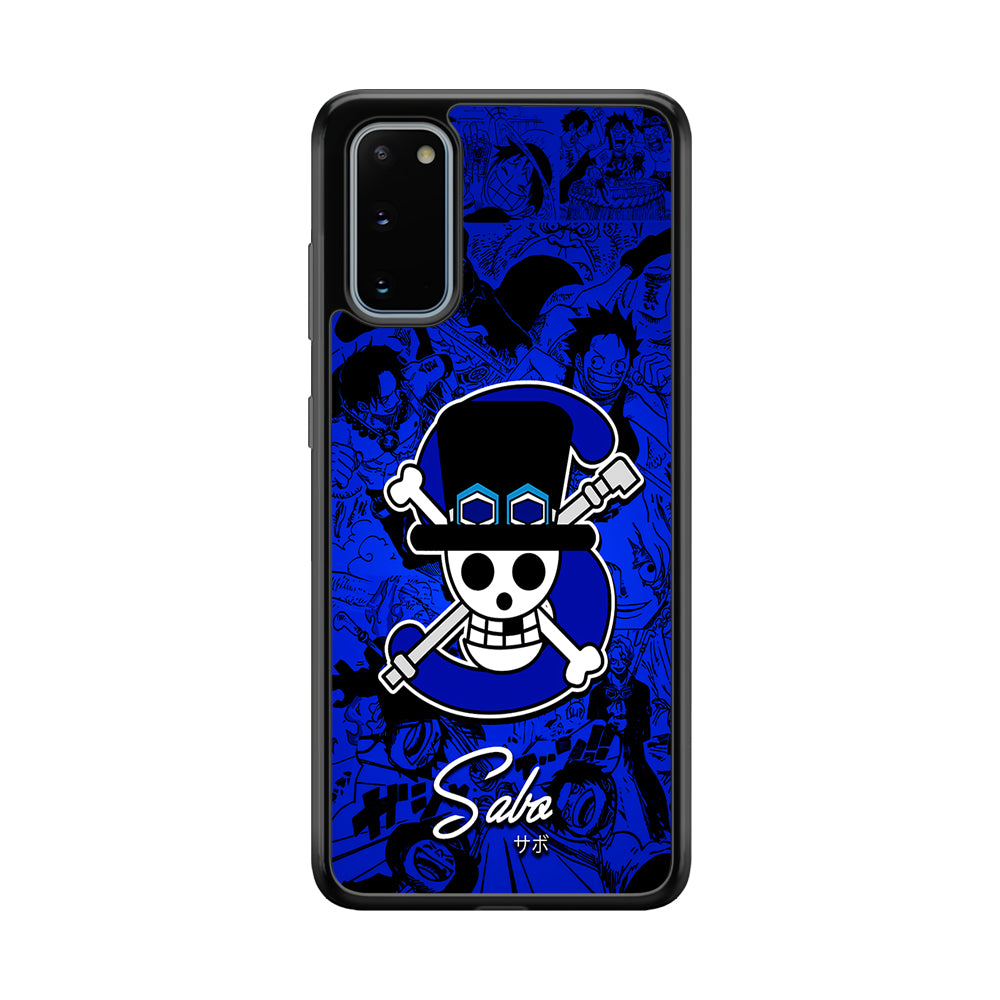 One Piece Sabo Logo Comic Samsung Galaxy S20 Case-Phone Case-Tempered Glass Case-Altracase