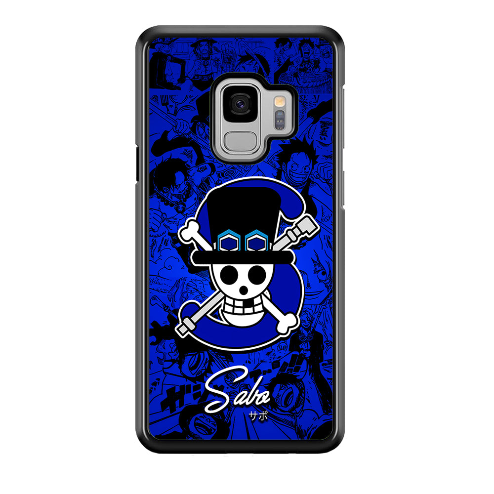 One Piece Sabo Logo Comic Samsung Galaxy S9 Case-Phone Case-Tempered Glass Case-Altracase