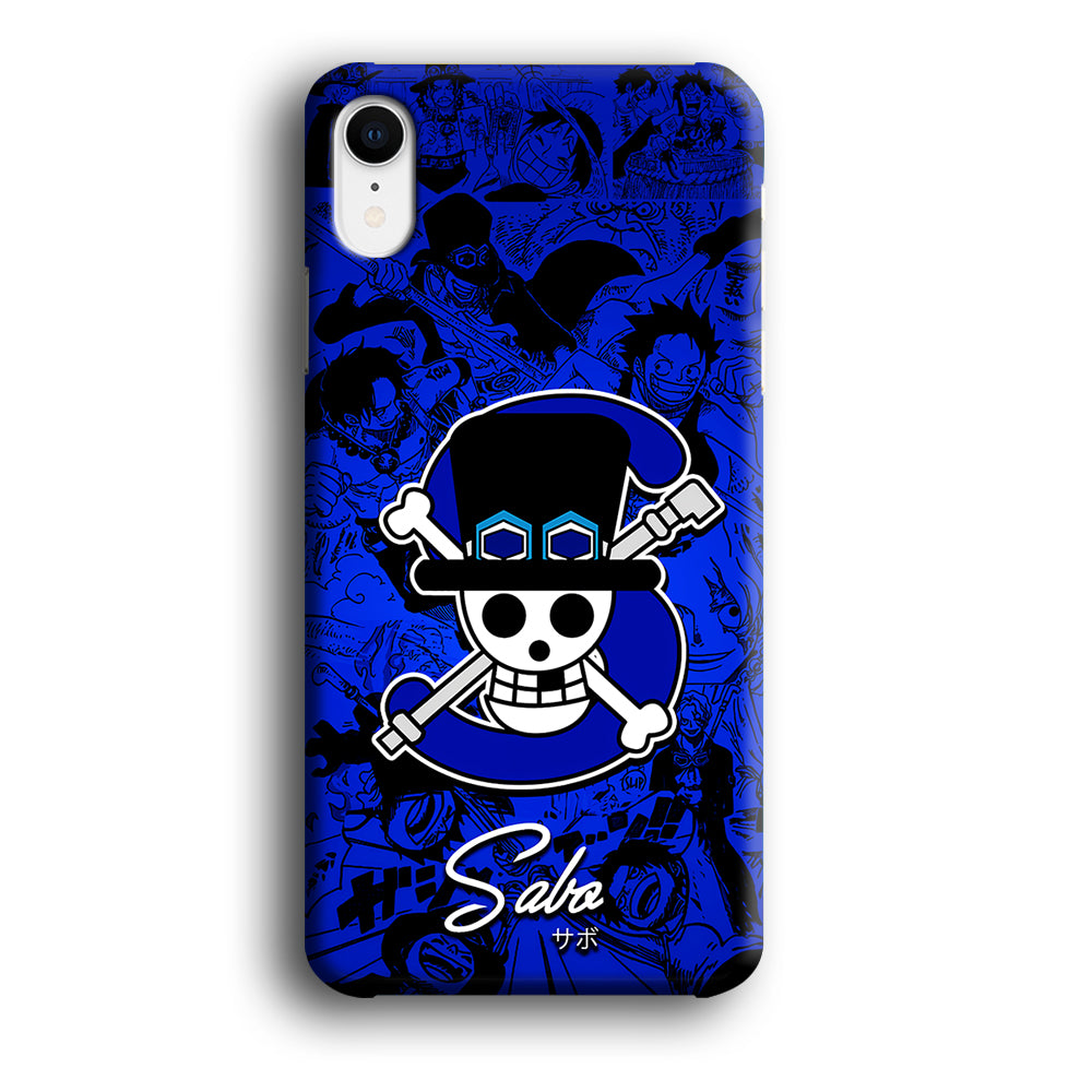 One Piece Sabo Logo Comic iPhone XR Case-Phone Case-3D Case-Altracase