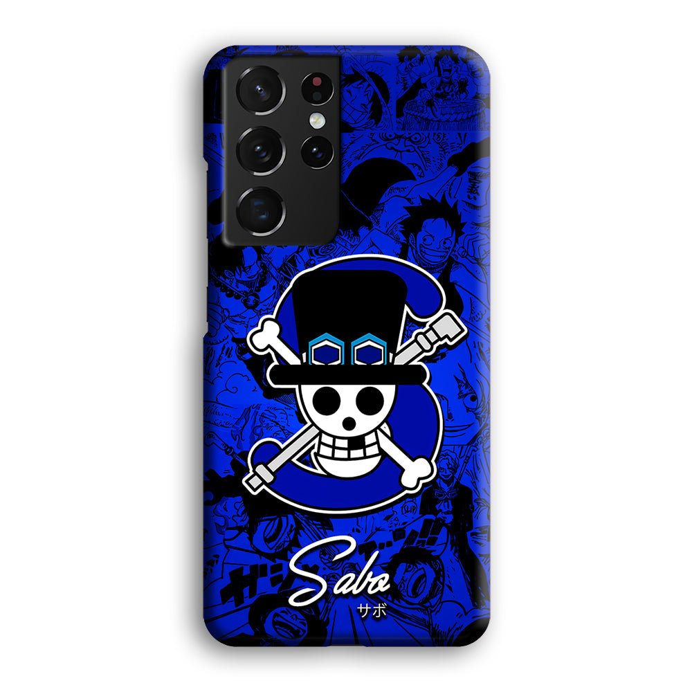 One Piece Sabo Logo Comic Samsung Galaxy S24 Ultra Case-Phone Case-3D Case-Altracase