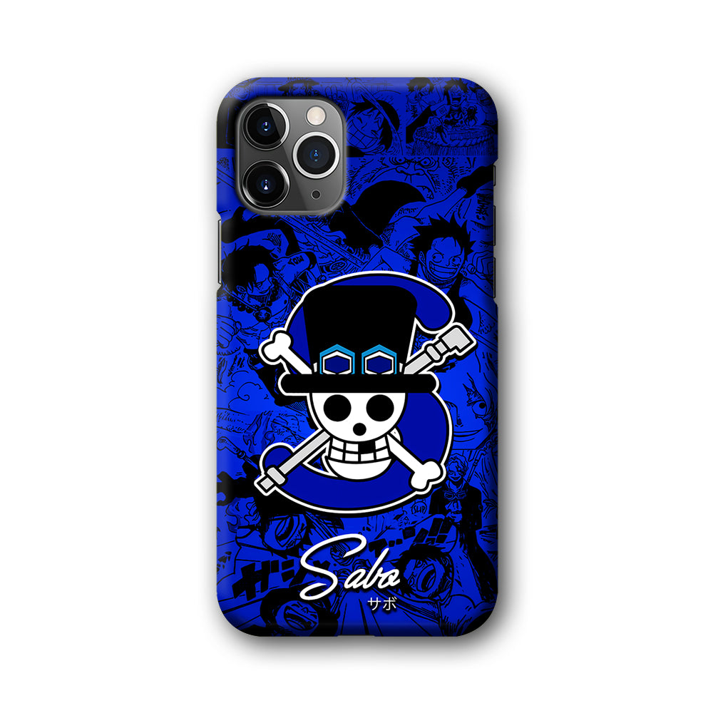 One Piece Sanji Logo Comic iPhone 11 Pro Max Case-Phone Case-3D Case-Altracase