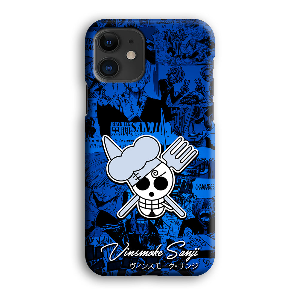One Piece Sanji Logo Comic iPhone 12 Case-Phone Case-3D Case-Altracase