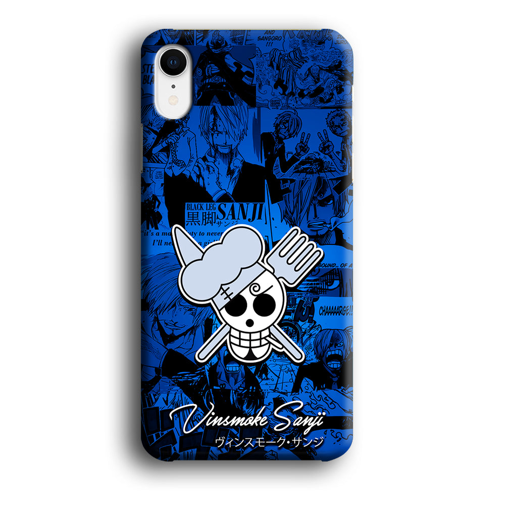 One Piece Sanji Logo Comic iPhone XR Case-Phone Case-3D Case-Altracase