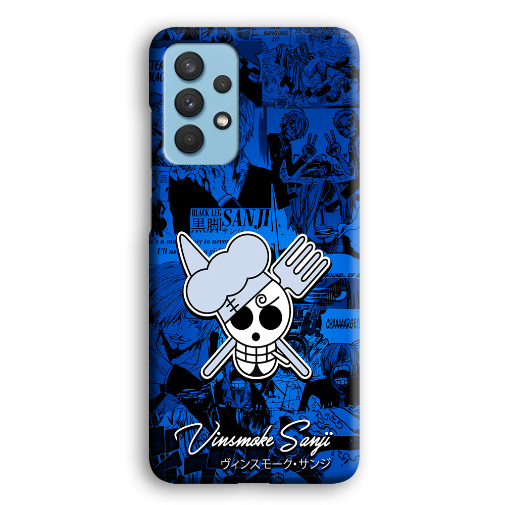 One Piece Sanji Logo Comic Samsung Galaxy A32 Case-Phone Case-3D Case-Altracase