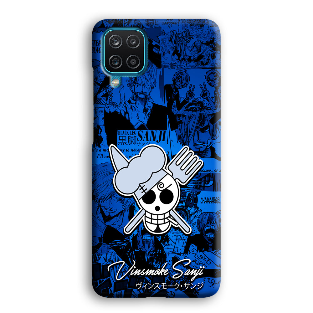 One Piece Sanji Logo Comic Samsung Galaxy A12 Case-Phone Case-3D Case-Altracase