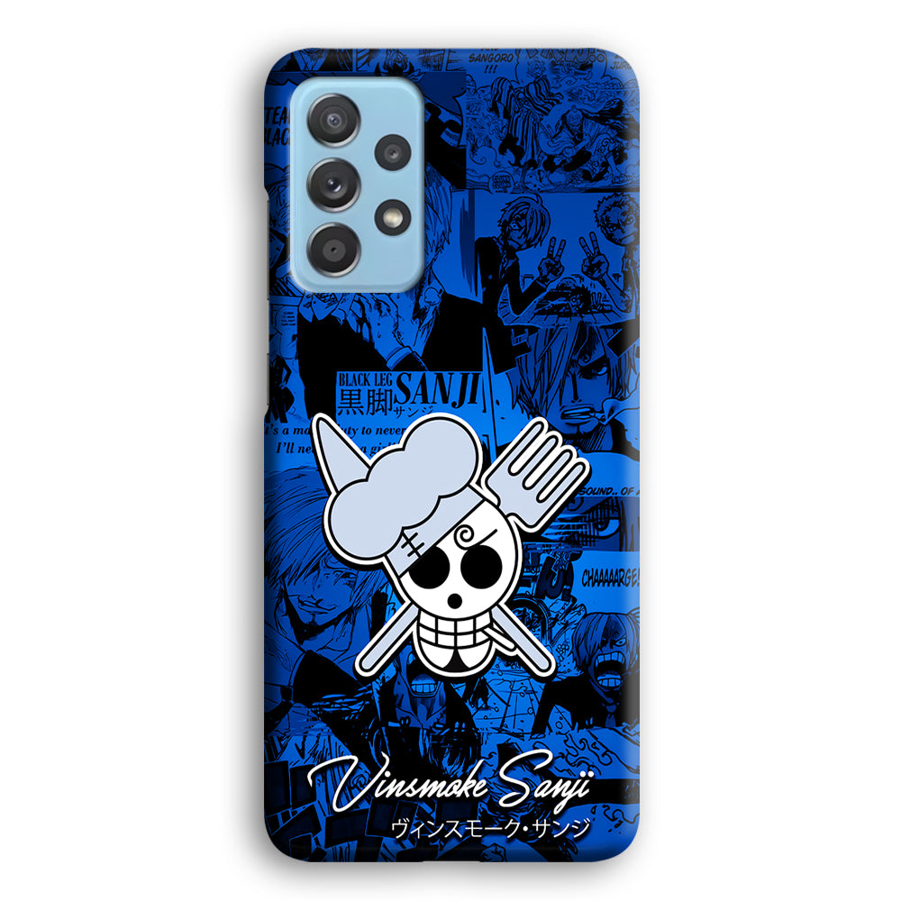 One Piece Sanji Logo Comic Samsung Galaxy A72 Case-Phone Case-3D Case-Altracase