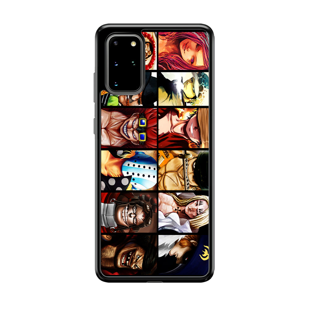 One Piece Supernova Samsung Galaxy S20 Plus Case-Phone Case-Tempered Glass Case-Altracase