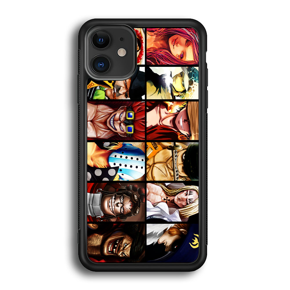 One Piece Supernova iPhone 12 Mini Case-Phone Case-Rubber Black (2D Case)-Altracase