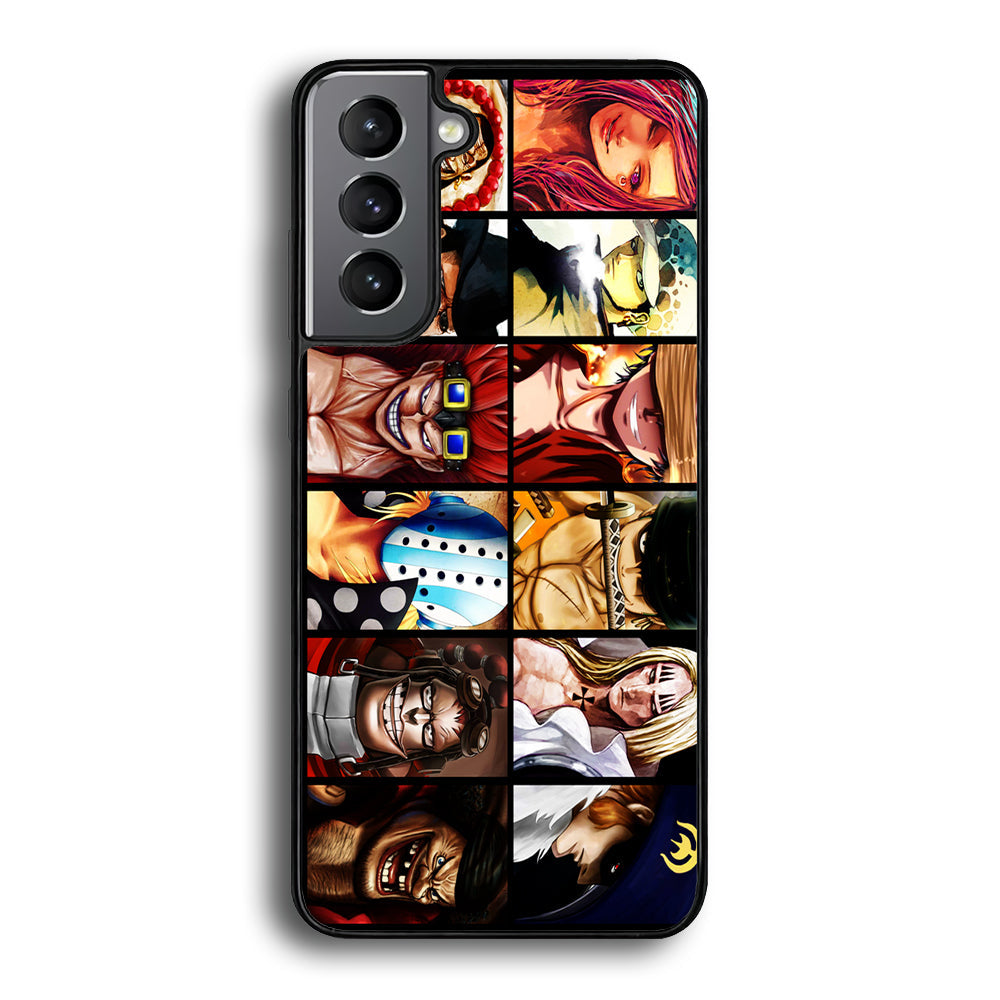 One Piece Supernova Samsung Galaxy S23 Case-Phone Case-Rubber Black (2D Case)-Altracase