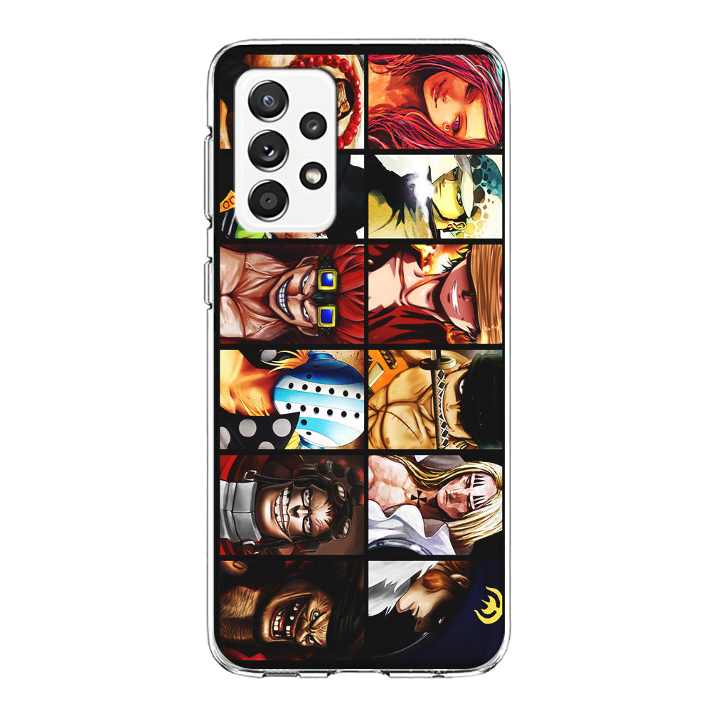 One Piece Supernova Samsung Galaxy A52 Case-Phone Case-Clear Soft Case-Altracase