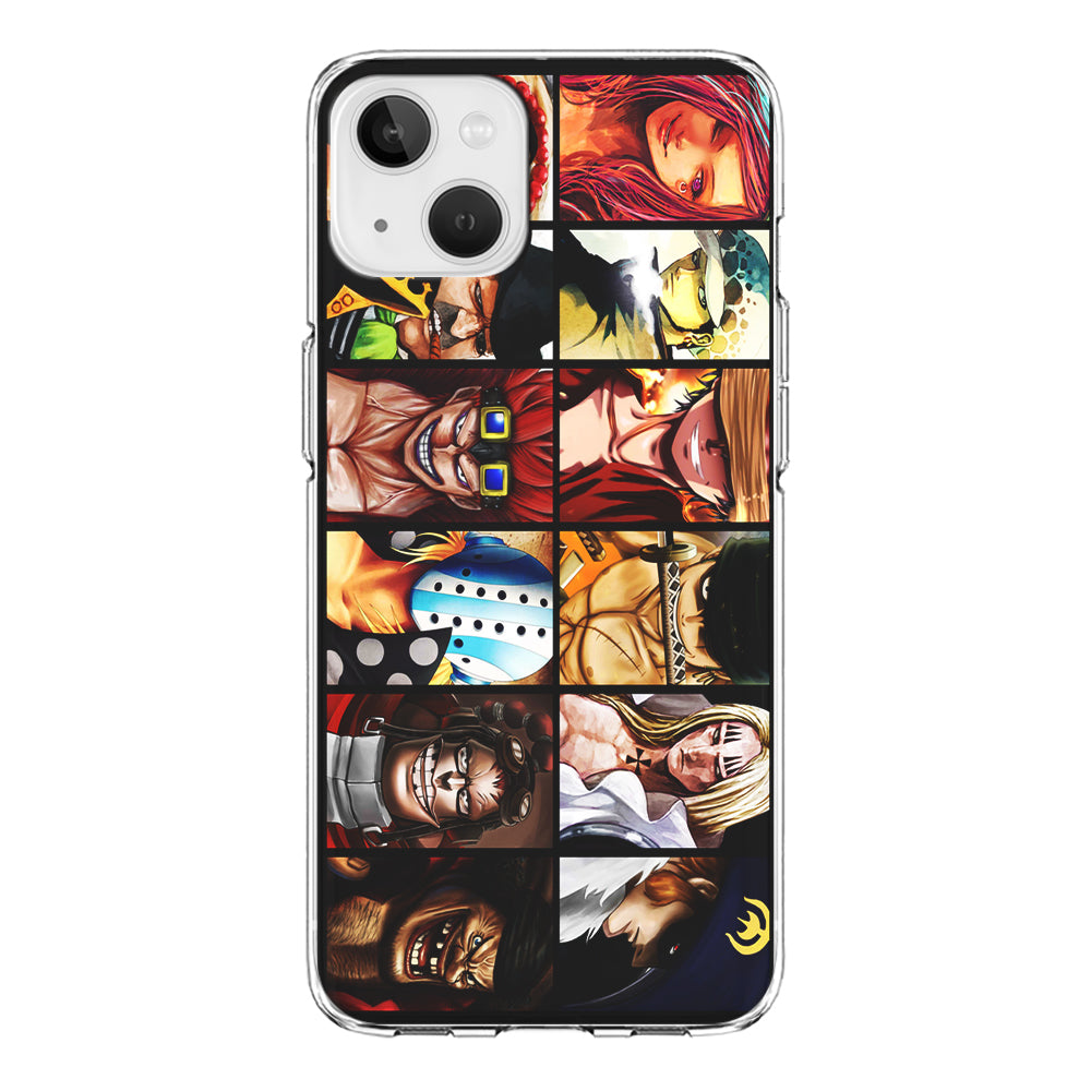 One Piece Supernova iPhone 13 Mini Case-Phone Case-Clear Soft Case-Altracase