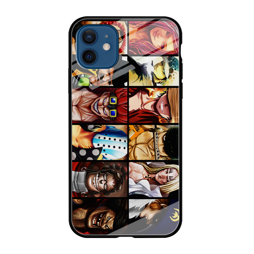 One Piece Supernova iPhone 12 Mini Case-Phone Case-Tempered Glass Case-Altracase