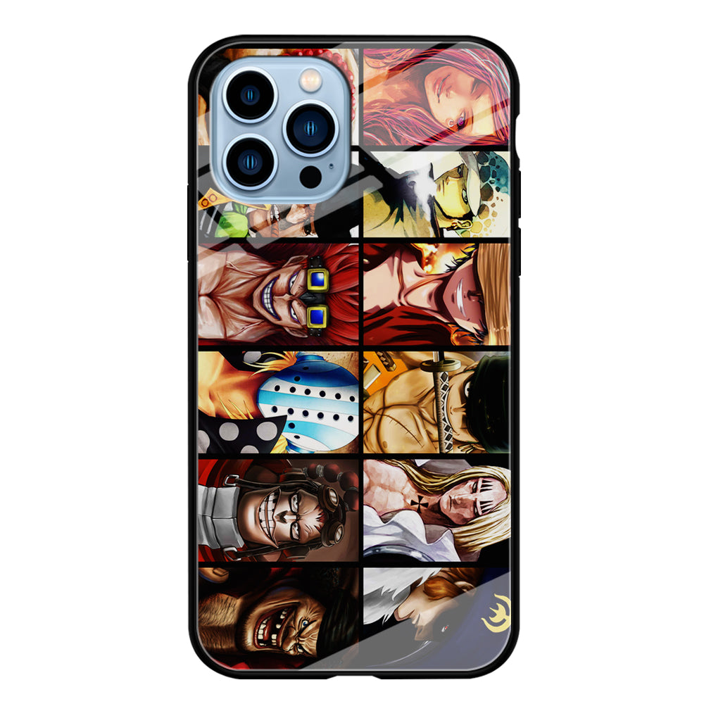One Piece Supernova iPhone 14 Pro Max Case-Phone Case-Tempered Glass Case-Altracase