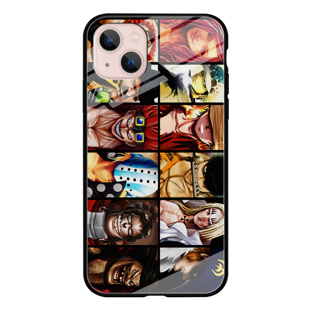 One Piece Supernova iPhone 13 Mini Case-Phone Case-Tempered Glass Case-Altracase