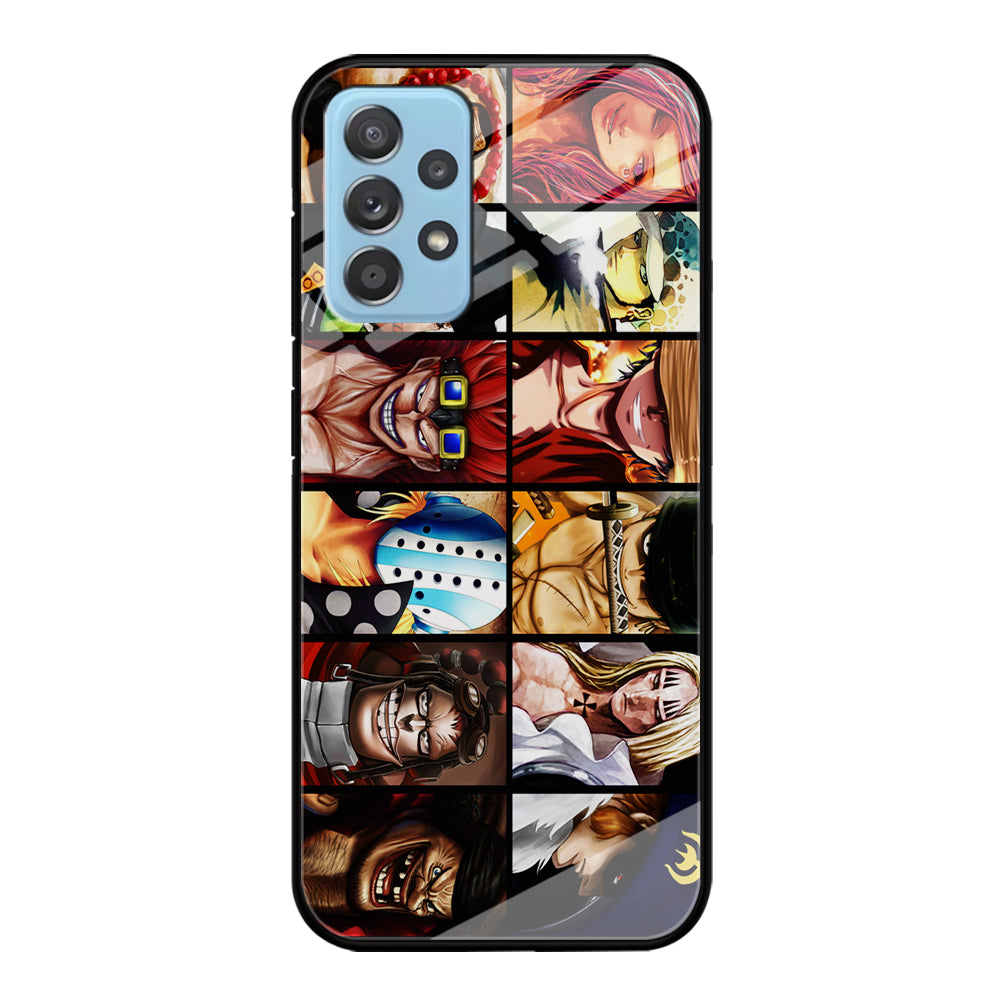 One Piece Supernova Samsung Galaxy A72 Case-Phone Case-Tempered Glass Case-Altracase