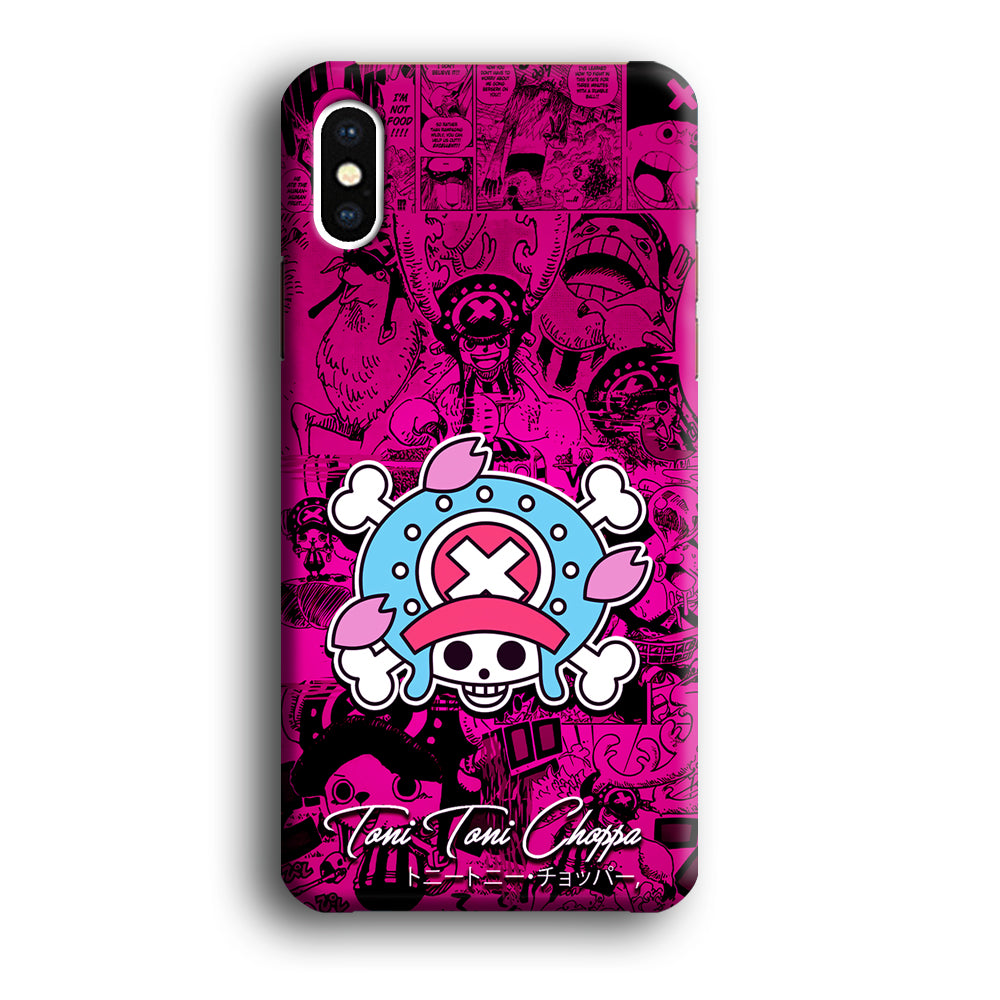 One Piece Tony Chopper Comic iPhone Xs Case-Phone Case-3D Case-Altracase