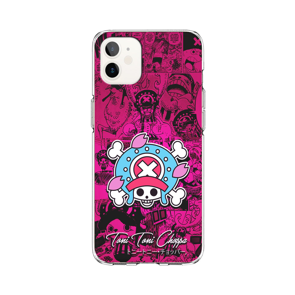 One Piece Tony Chopper Comic iPhone 12 Mini Case-Phone Case-Clear Soft Case-Altracase