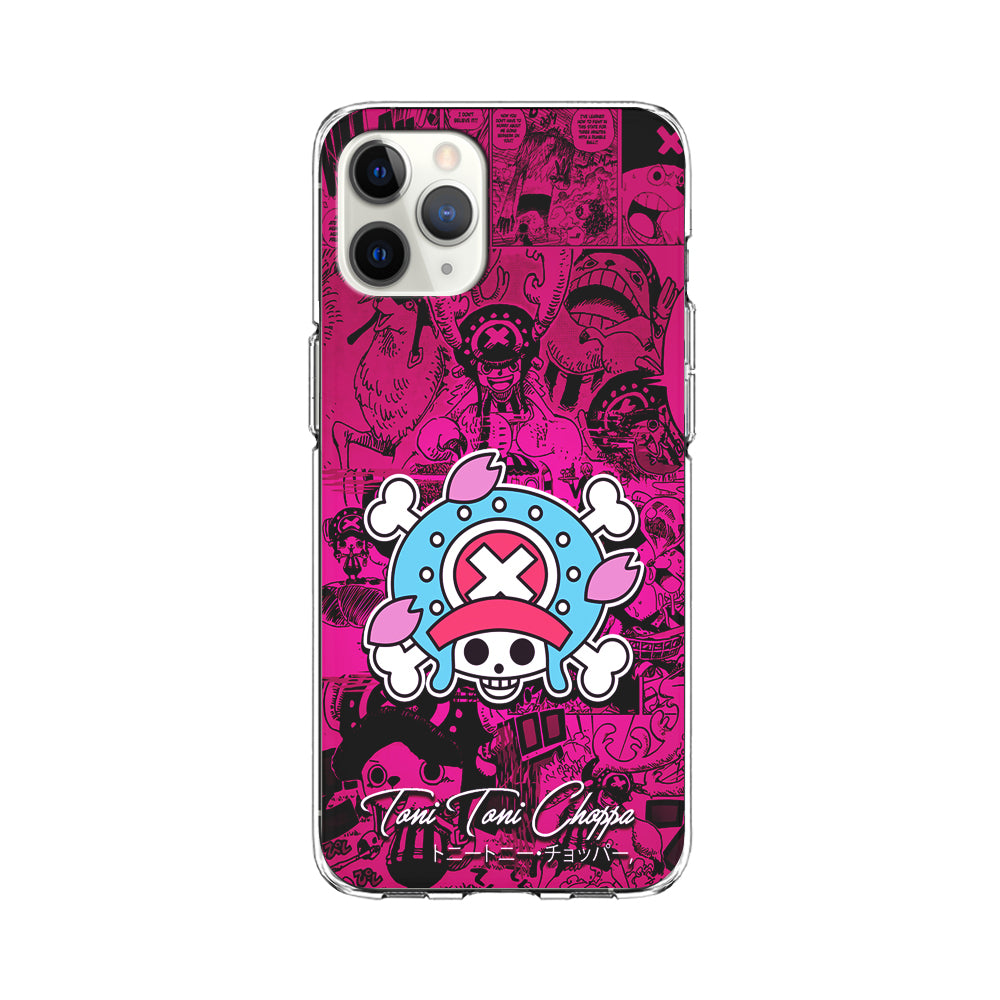 One Piece Tony Chopper Comic iPhone 11 Pro Max Case-Phone Case-Clear Soft Case-Altracase